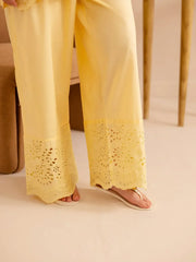 Sunlit Bloom – Chikankari Stitched 2 Piece