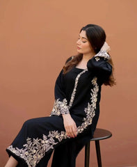 Black Eyed Embroidered 2PC