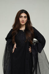 Midnight Charm – Stitched Embroidered Lawn 3 Piece