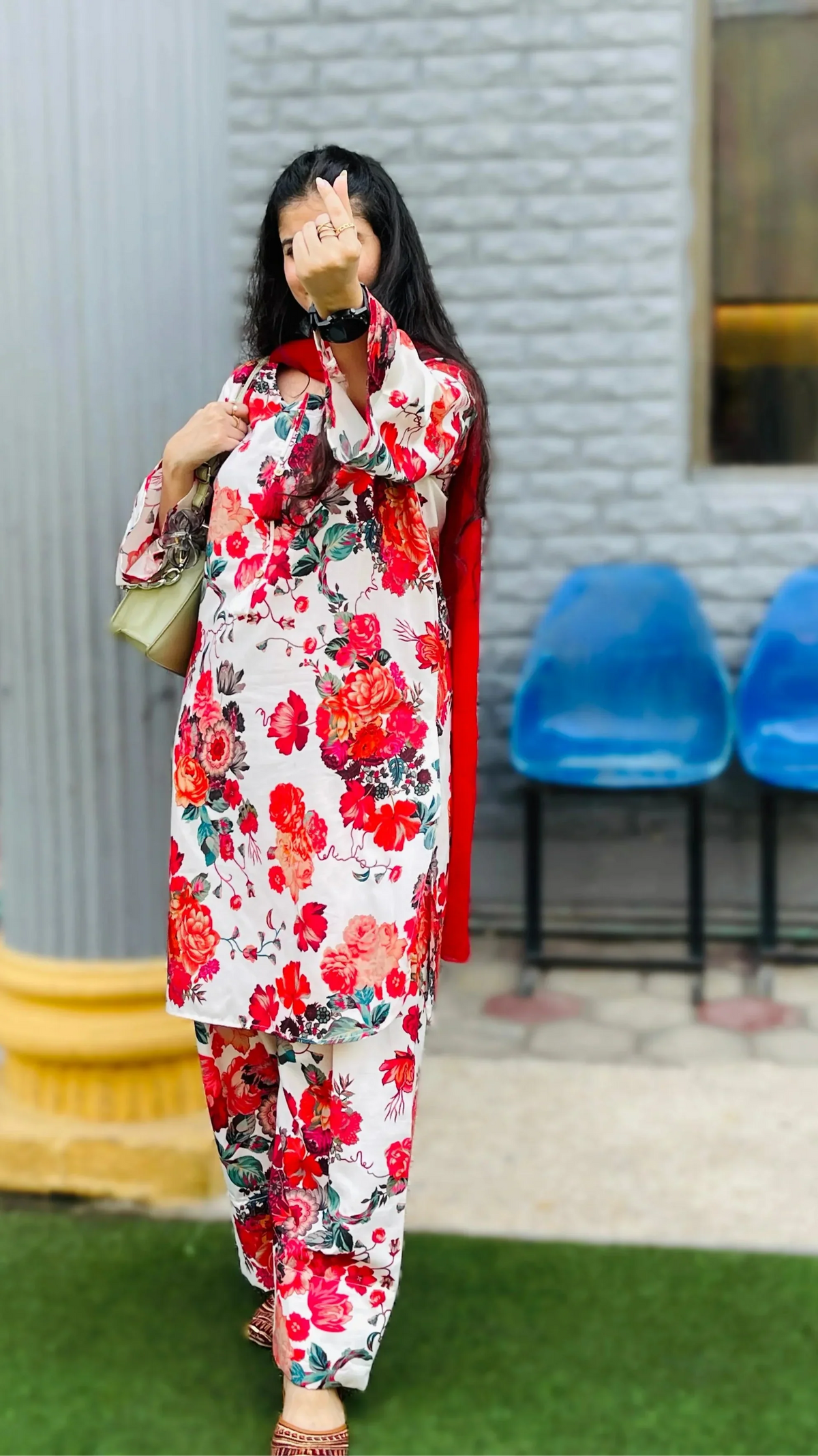 Rose Aura – Silk 2 Pcs